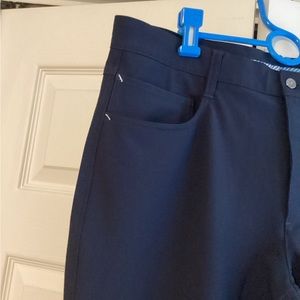 FootJoy Athletic Fit Performance Stretch Men’s Golf Pants 36x32 Navy Chino